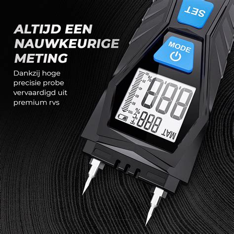 digitale vochtmeter|vochtmeter voor muren.